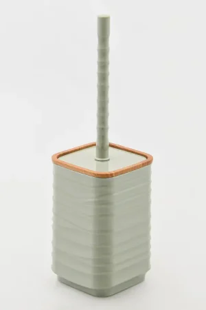Brosse à WC "Ocean" avec support vert Bon Plan